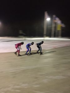 Mischa top natuurijs schaatsen 25 januari Groningen