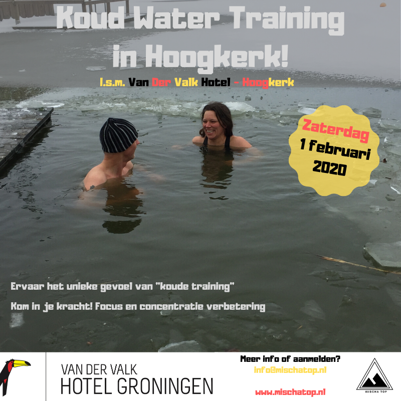 Koud Water Training in Hoogkerk Mischa Top!